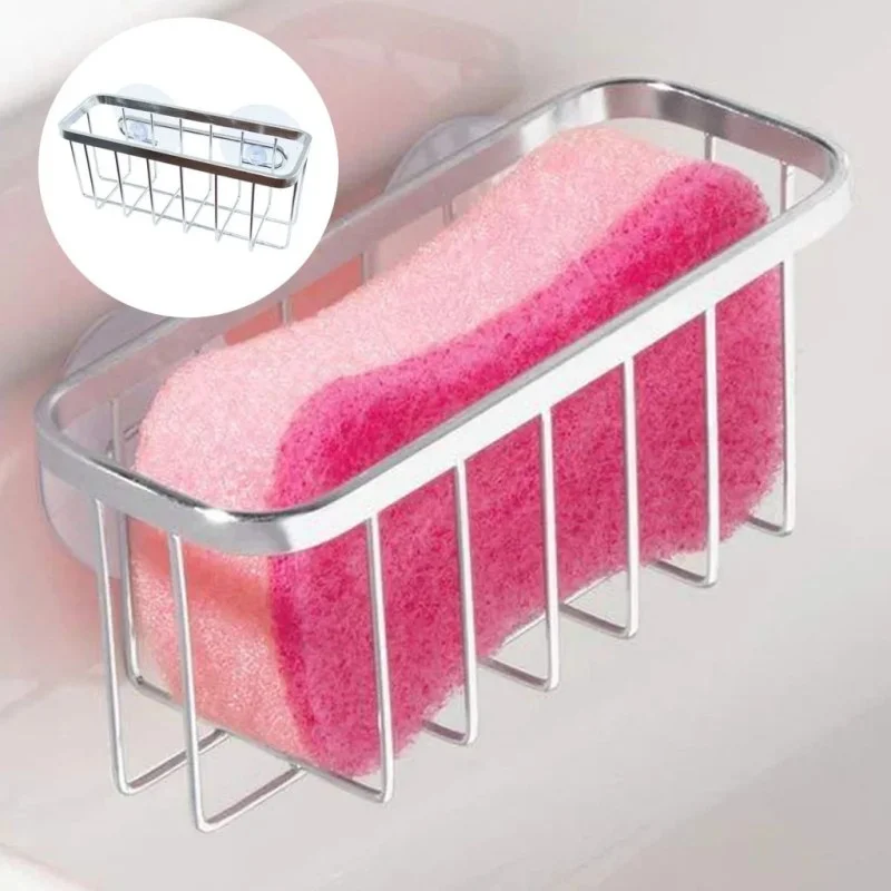 Stainless Steel Sink Sponges Kitchen Storage Organizer