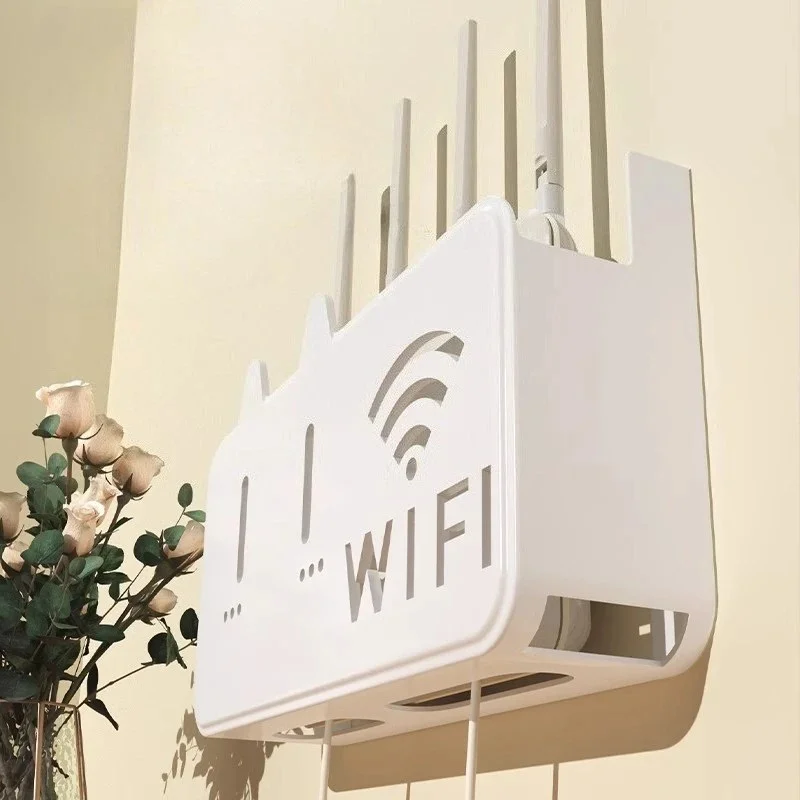  Smart Self Adhesive WiFi Router & Anu Cover Box – No Drill, Dustproof, 5 Years Warranty -000758